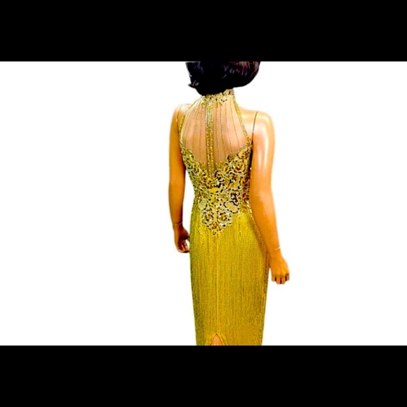 Lillie Rubin evening gown. - Picture 2 of 5